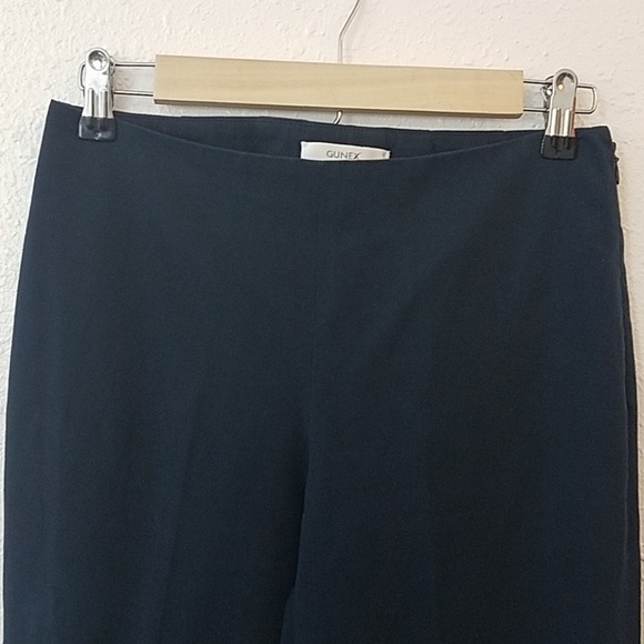 GUNEX Bergdorf Goodman navy pants sz 4 Italy - Picture 5 of 8